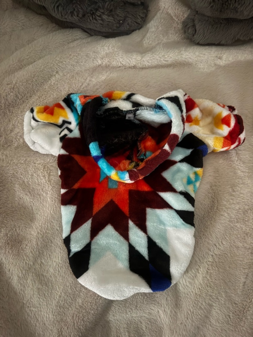Handmade Beautiful Native Dog Hoodie